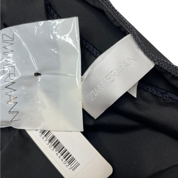 Zimmermann | NWT Zimmermann Swim Black Bikini Bottom in Black 2/US 8 - Picture 3 of 6